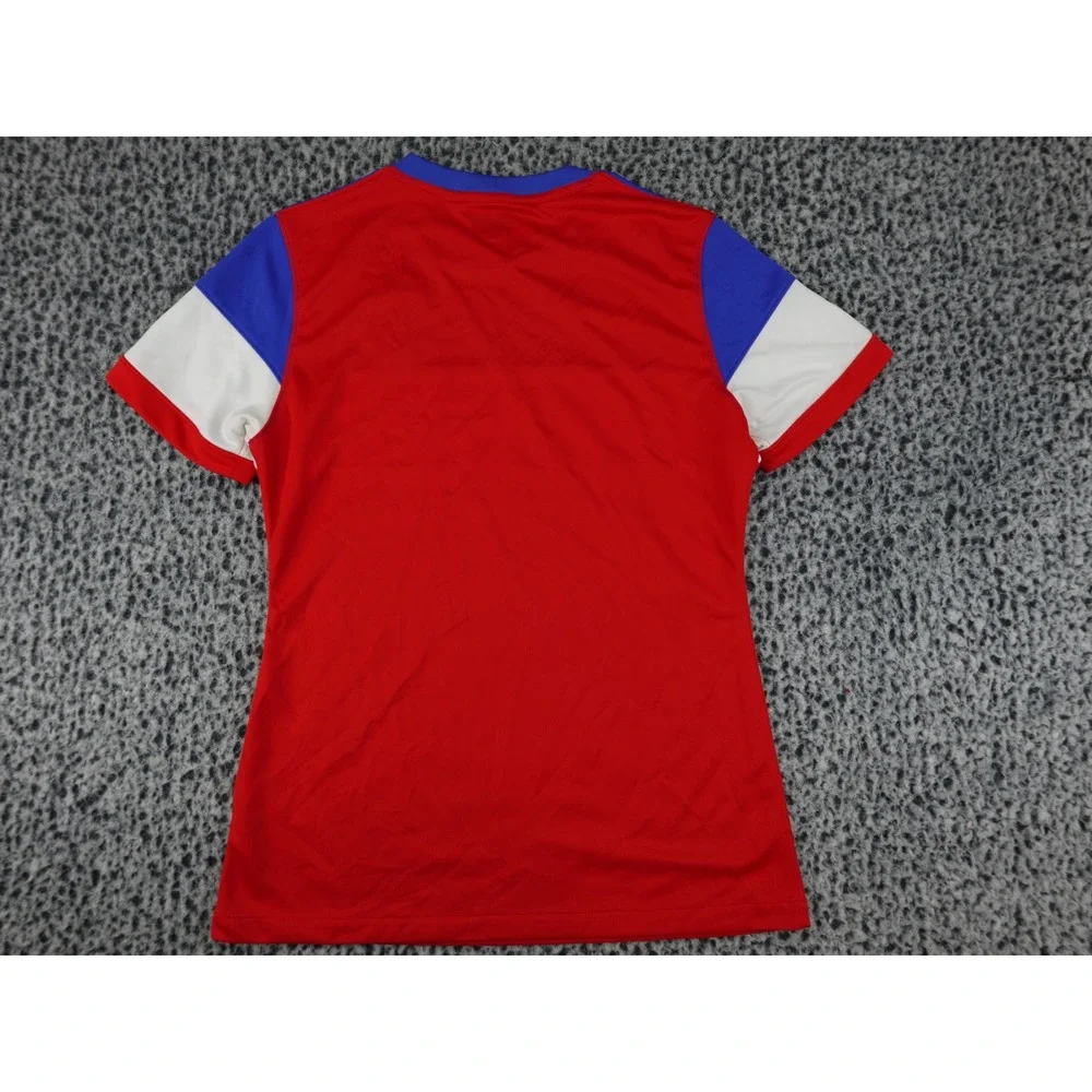 Nike USWNT 2014‎ Soccer Jersey Womens Medium Red White Blue Dri-FIT 641112-657